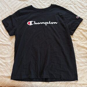 Champion black tee